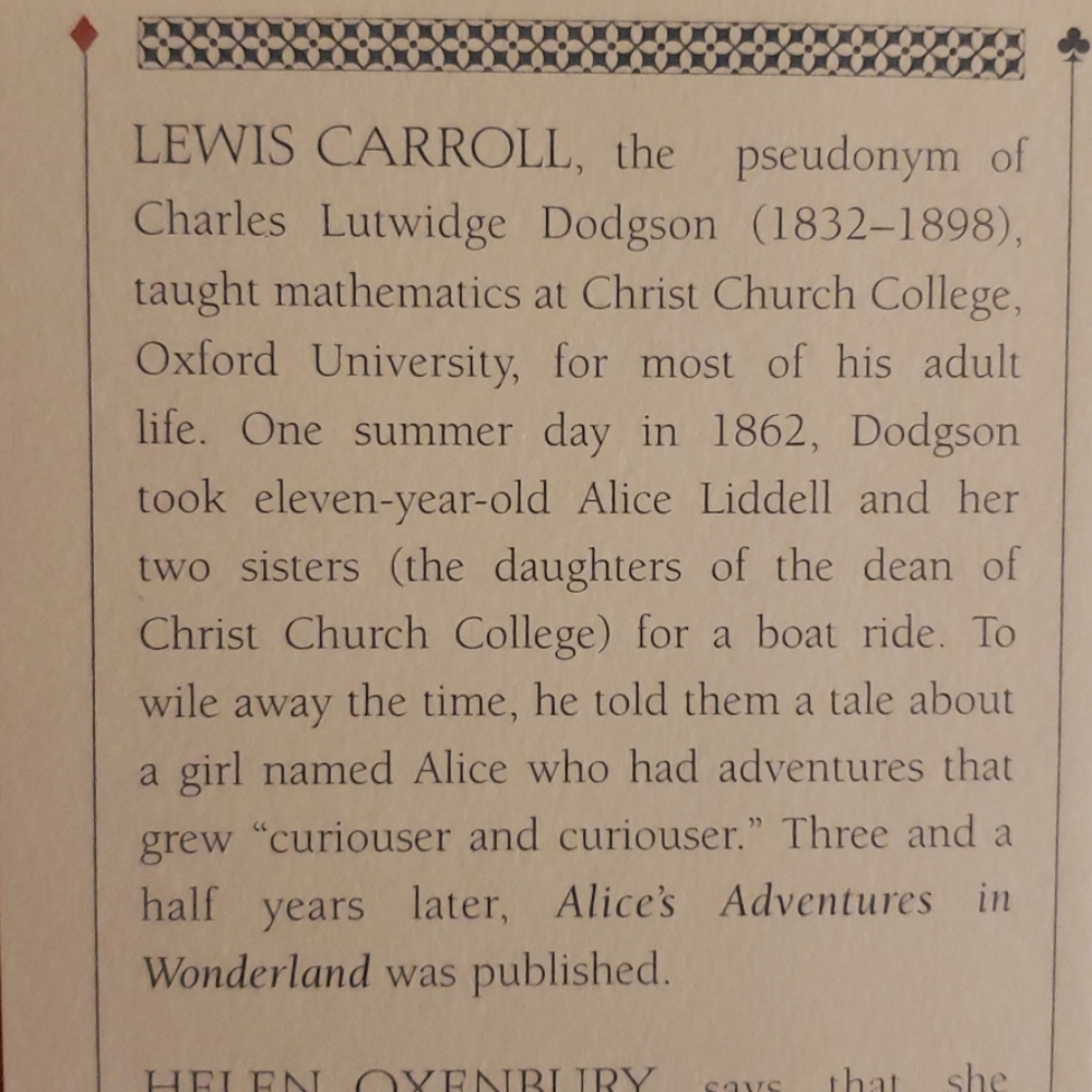 Alice's Adventures in Wonderland by Lewis Carroll - Picture 7 of 8